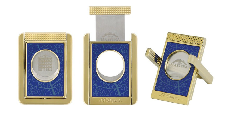 S.T Dupont - Cigar Cutter & Cigar Stand - Partagas Linea Maestra - Limited Edition