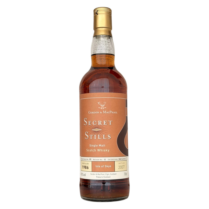 Talisker 1986 21 Year Old Secret Stills No. 1.2 bottle