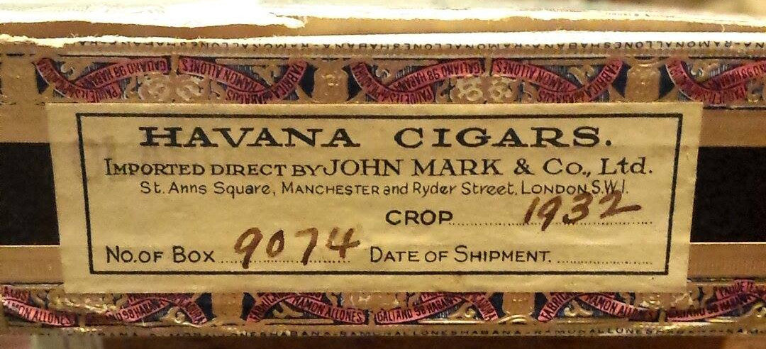 Ramon Allones - Mark's Reserve - Vintage 1932