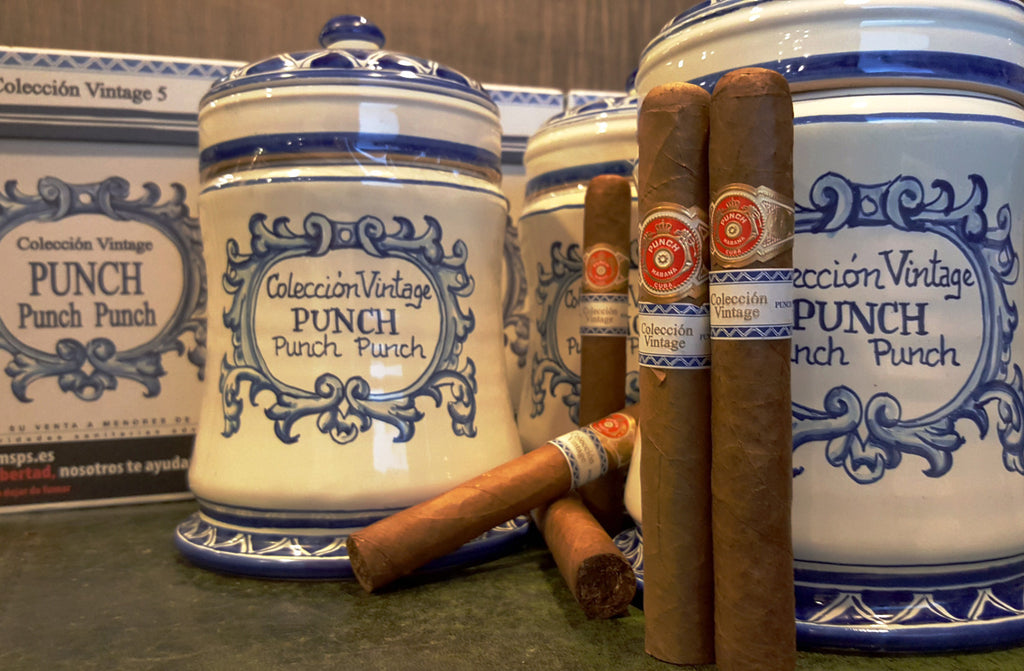 Punch "Punch Punch" Colección Vintage jar / 19 cigars