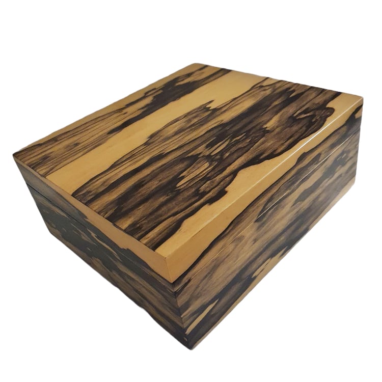 Bosquet Paris - Royal White Ebony Humidor - 25 cigars
