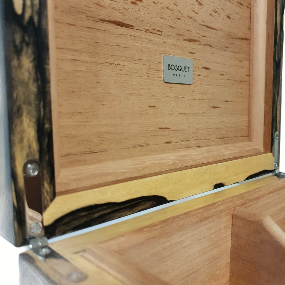 Bosquet Paris - 皇家白乌木保湿盒 - 25 支雪茄