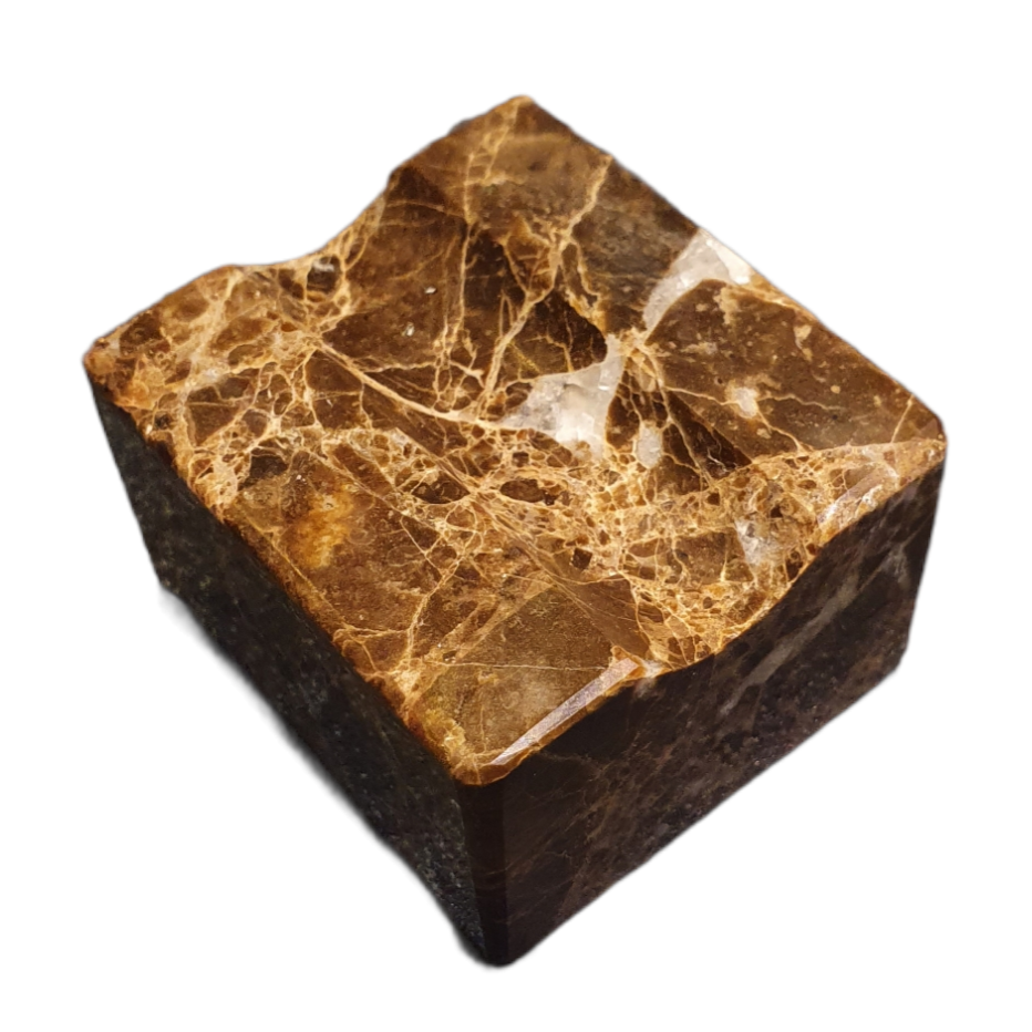 Medio Tiempo - Cigar Stand - Natural Marble Stone - Brown