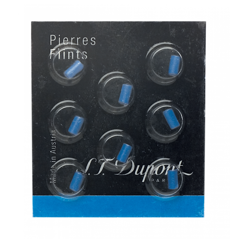 S.T. Dupont - Blue Lighter Flint (x8)