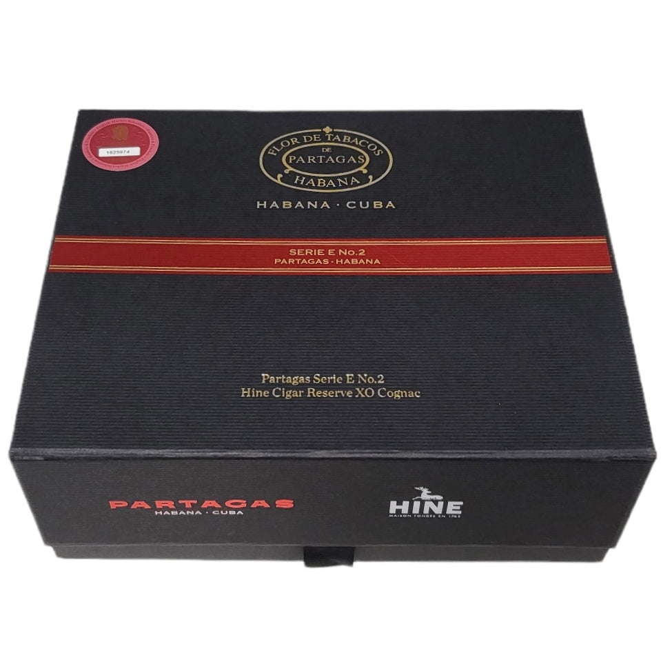 Partagas Series E. 2 & Hine Cigar Reserve XO Cognac - gift box