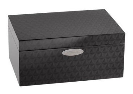 S.T. Dupont - Cigar Humidor - Black Firehead - 75 Cigars