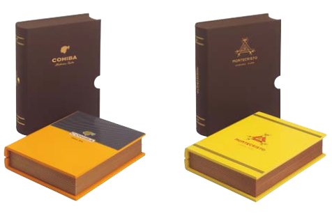 Branded Book Humidors (Cohiba, Montecristo, Partagas, Romeo y Julieta)