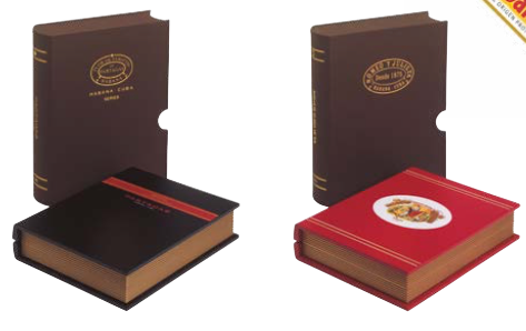 Branded Book Humidors (Cohiba, Montecristo, Partagas, Romeo y Julieta)