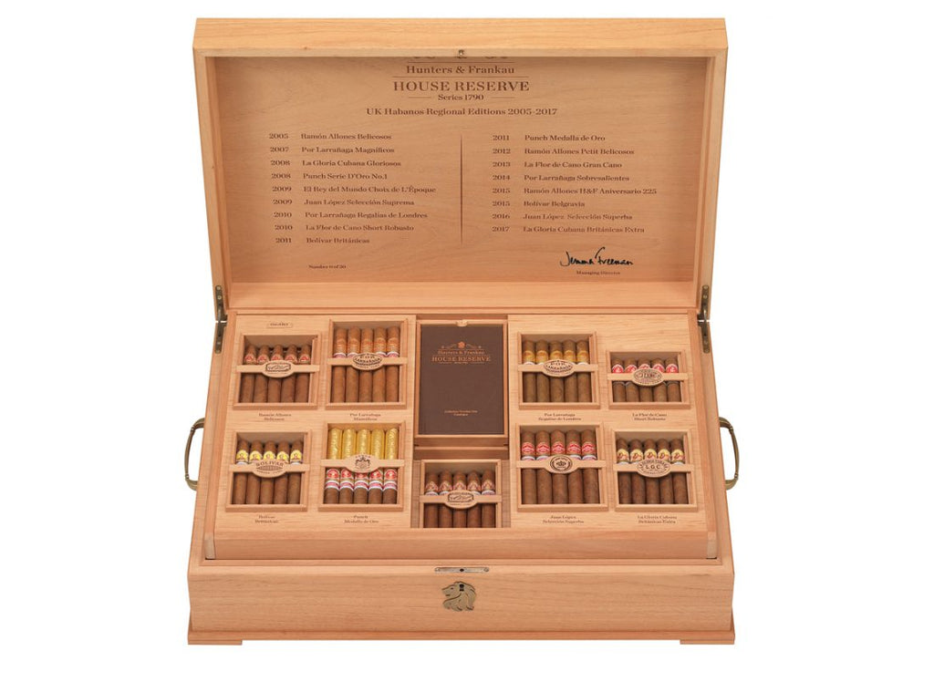 Hunters & Frankau - House Reserve Series 1790 Collection Number One Humidor
