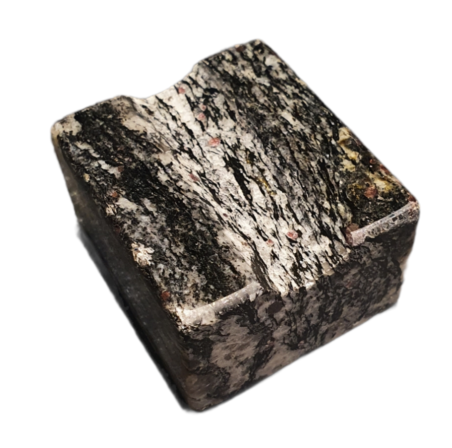 Medio Tiempo - Cigar Stand - Natural Marble Stone - Charcoal