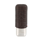 S.T. Dupont - Dandy Croco Brown - 2 Cigar Case