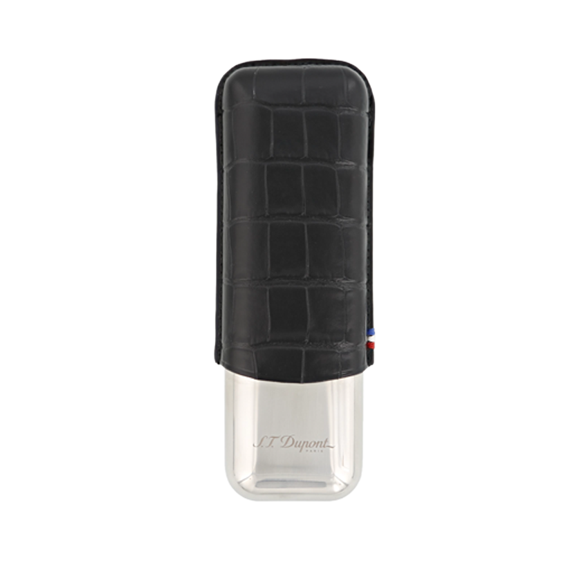 S.T. Dupont - Dandy Croco Black - 2 Cigar Case