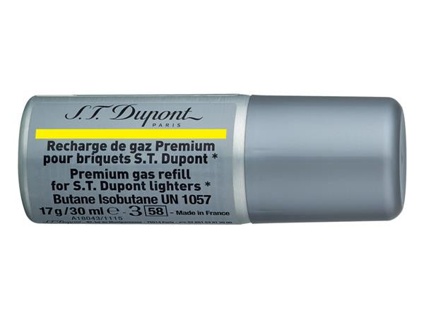 S.T. Dupont Premium Butane Gas Refill - Yellow (30ml)