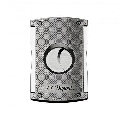 S.T. Dupont Maxijet Cigar Cutter Chrome Grid
