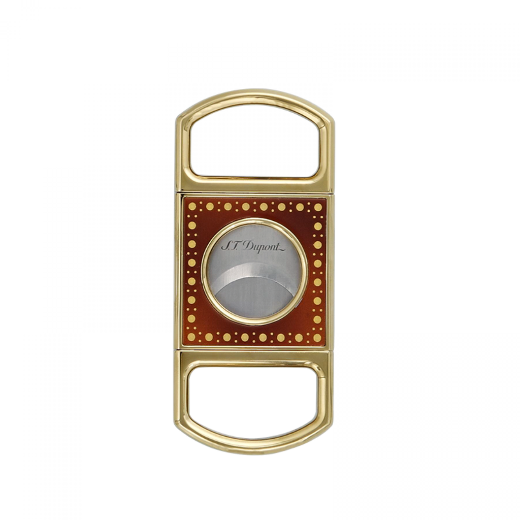 S.T. Dupont - Cigar Cutter - Derby Collection - BROWN