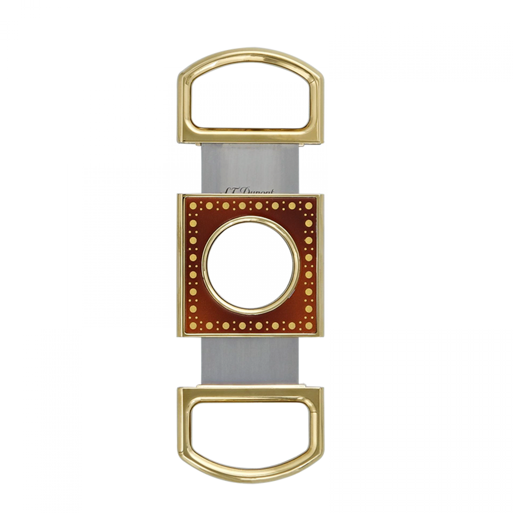 S.T. Dupont - Cigar Cutter - Derby Collection - BROWN