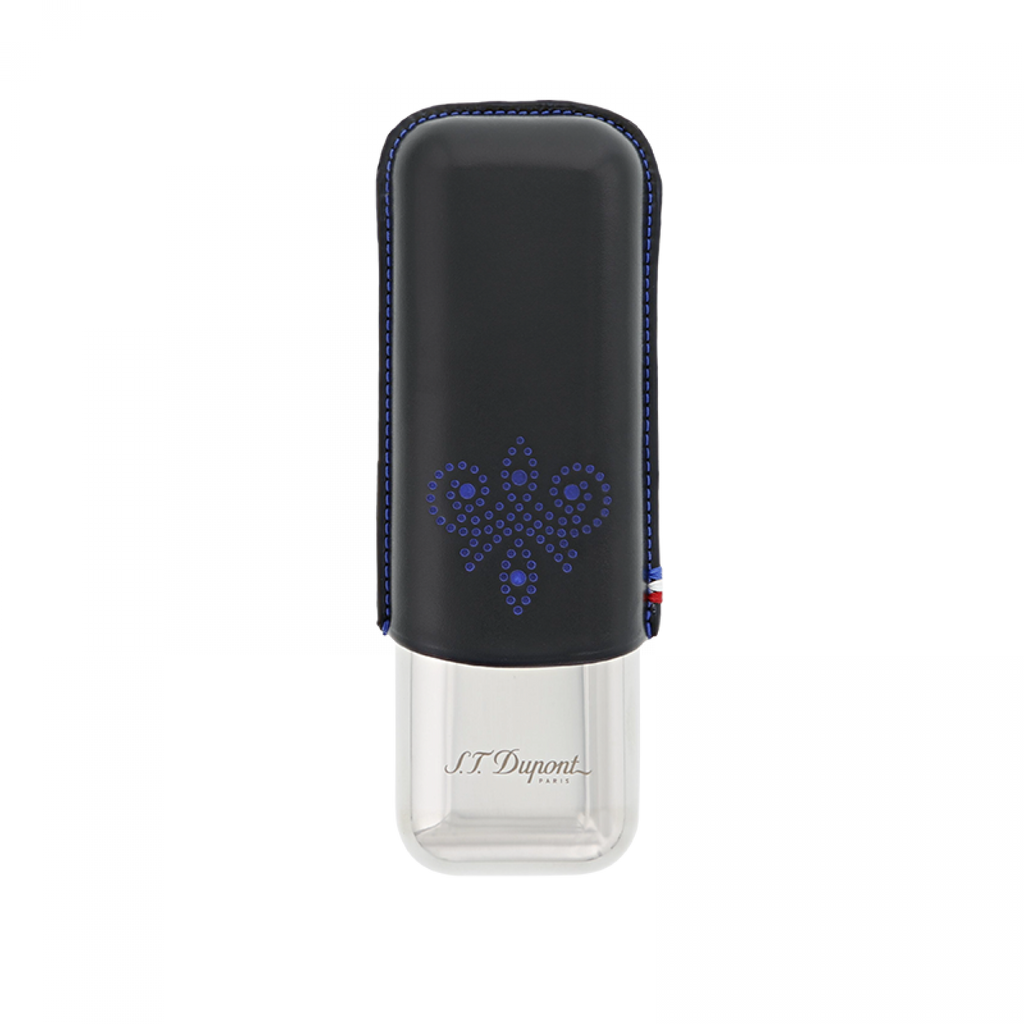 S.T. Dupont - Derby - Double Cigar Case - BLACK