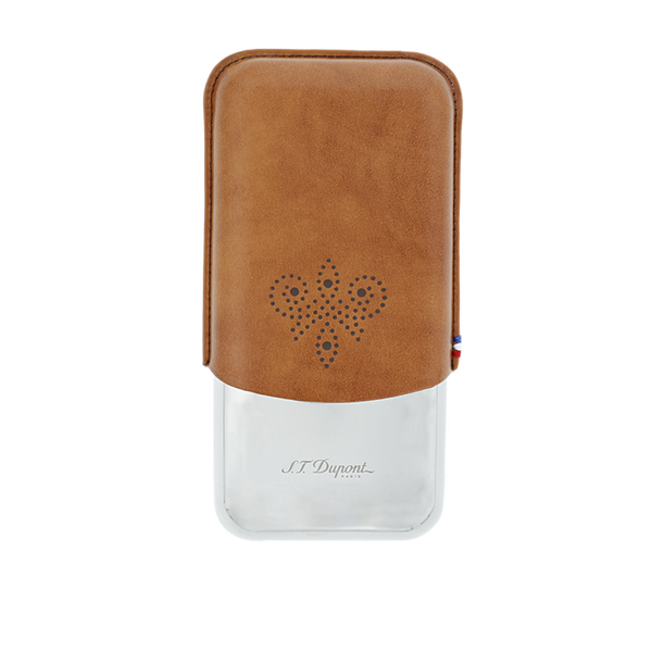 S.T. Dupont - Derby - Triple Cigar Case - BLACK